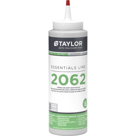 (image for) TAYLOR Essentials Line 2062 Premium Fiberglass Sheet Goods Seam Sealer – 8 Oz. Bottle