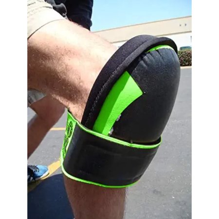 (image for) TROXELL 209-XL-G Super Soft XL Urethane Kneepads - Fluorescent Green