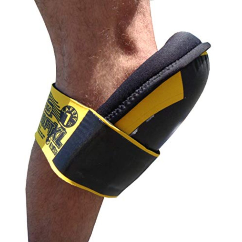 (image for) TROXELL 209-XL-Y Super Soft XL Urethane Kneepads - Hi-Viz Yellow