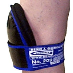 TROXELL 209-XL Super Soft XL Urethane Kneepads - Blue