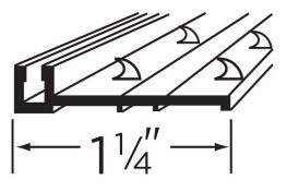 Burke 990 Metal Track with pins