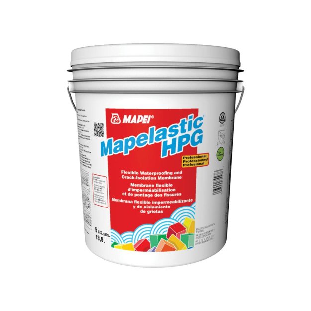 (image for) Mapei Mapelastic HPG Flexible Waterproofing and Crack-Isolation Membrane - 5 Gal