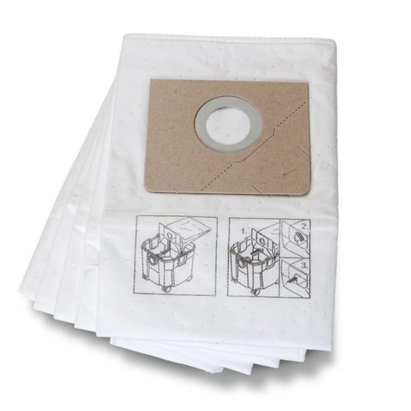 FEIN 31345062010 Nonwoven Fleece Filter Bags - 5 Pack
