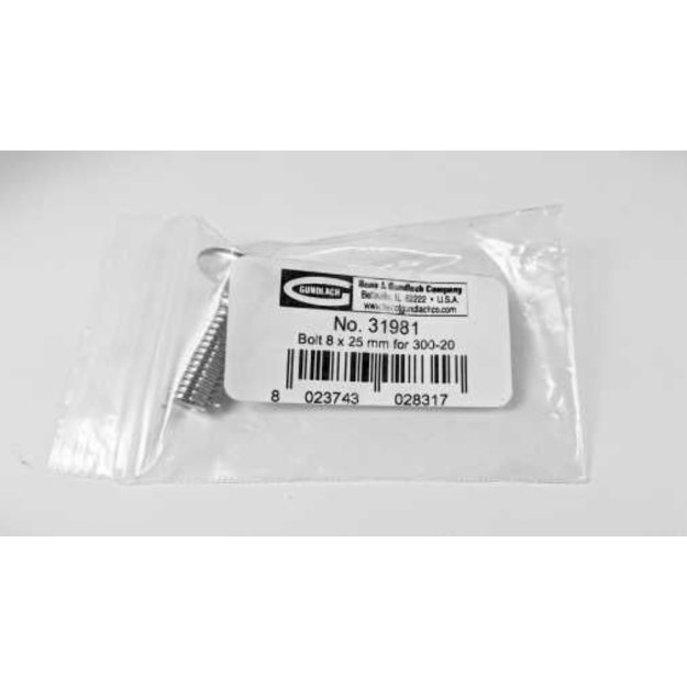 (image for) MONTOLIT 31981 Bolt 8 x 25 mm 300-20 (Part A)