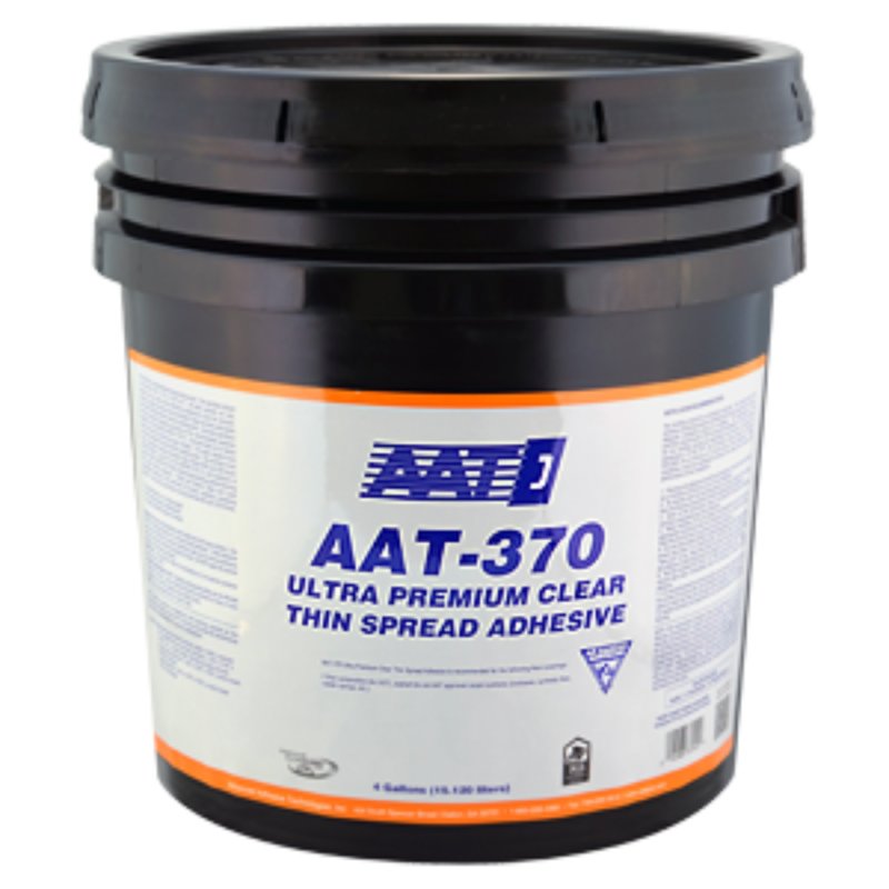 AAT-370 Ultra Premium Clear Thin Spread Adhesive - 4 Gal.
