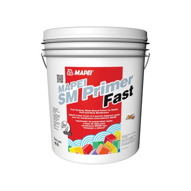 (image for) MAPEI SM Primer Fast Fast-Tacking Water-Based Primer for MAPEI Peel-and-Stick Membranes - 5 Gal