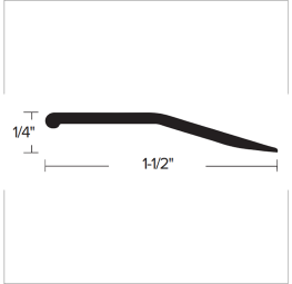 Futura CM 302 1-1/2" Premium Binder Bar w/Fasteners 12' Length - Hammered Nickle