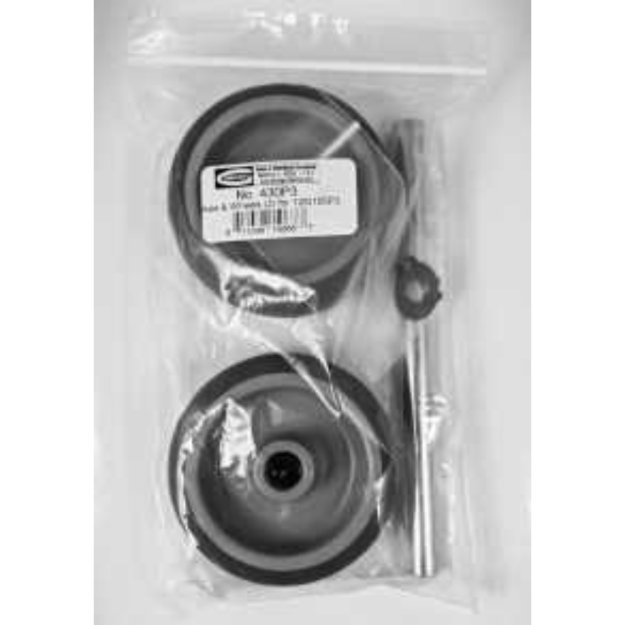 (image for) MONTOLIT 430P3 Wheels (2) & Axle for Montolit 125P3/155P3 Cutters