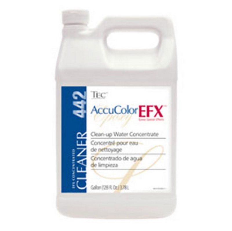 TEC 442 AccuColor EFX Clean-Up Water Concentrate - 1 Gal. Jug - Click Image to Close