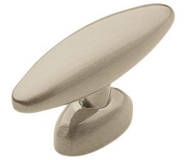 Allison Value 1-9/16" Bullet Knob - Satin Nickel