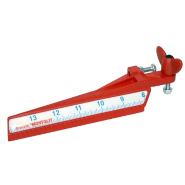 (image for) MONTOLIT 459P 6" Left Cutting Guide (44P3 - 155P3)