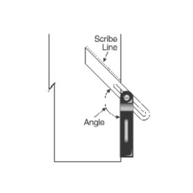 MONTOLIT 46-825 T-Bevel Square