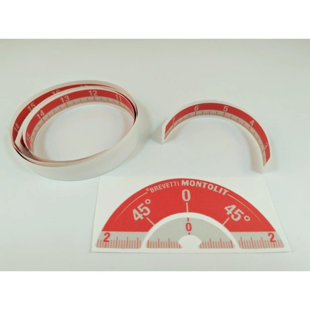 (image for) MONTOLIT 480P5INCH Inch Scales Set 63P5