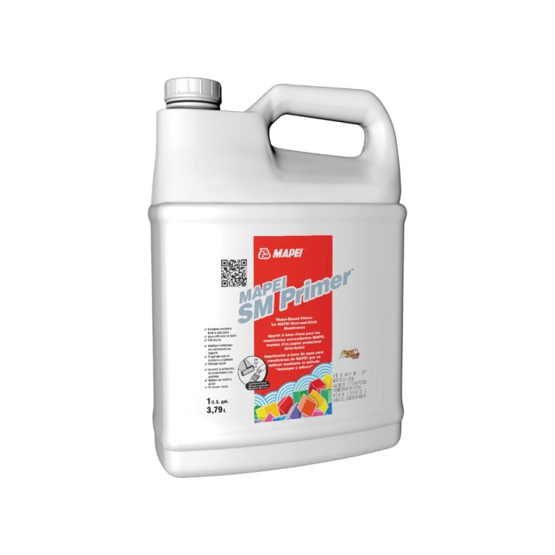 MAPEI SM Primer Water-Based Primer for MAPEI Peel-and-Stick Membranes - 1 Gal