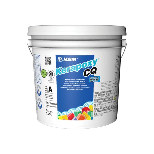 (image for) Mapei Kerapoxy CQ Premium Epoxy Grout and Mortar with Color-Coated Quartz - 1GAL