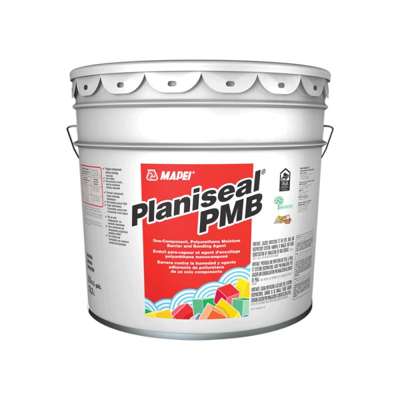 MAPEI Planiseal PMB One-Component, Polyurethane Moisture Barrier and Bonding Agent - 3.5 Gal