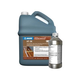 MAPEI Ultracoat HT 2K 0 Gloss Two-Component Water-Based Polyurethane Wood-Flooring Finish - 1 Gal