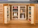(image for) Rev-A-Shelf 25" Single Pantry Swing Out w/Hardware - Natural