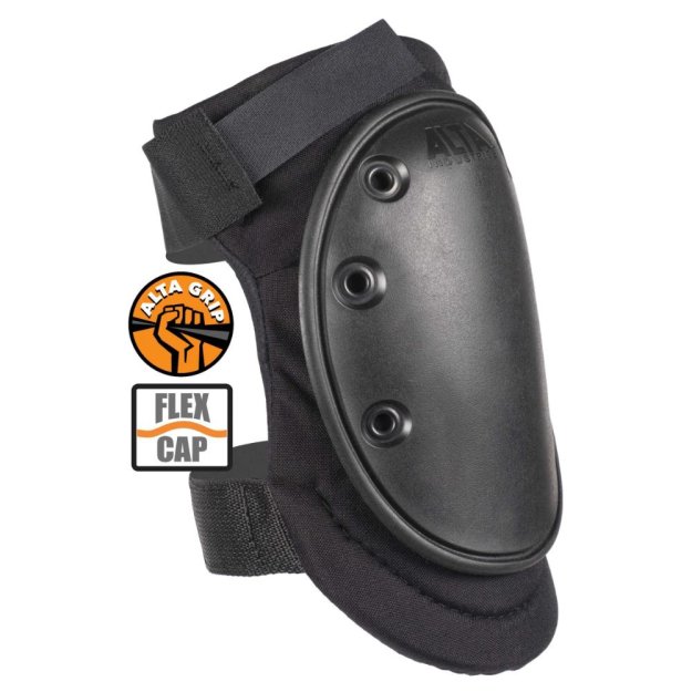 (image for) ALTA 50410 AltaFLEX Flexible Black Cap AltaGrip Knee Pads