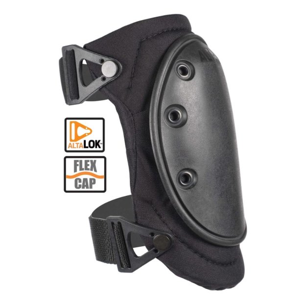 (image for) ALTA 50413 AltaFLEX Flexible Black Cap AltaLOK Knee Pads