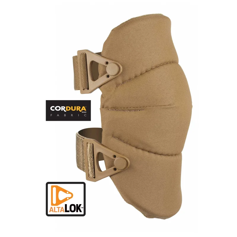 ALTA 50703.14 AltaSOFT Industrial Capless Knee Pads - AltaLOK Coyote