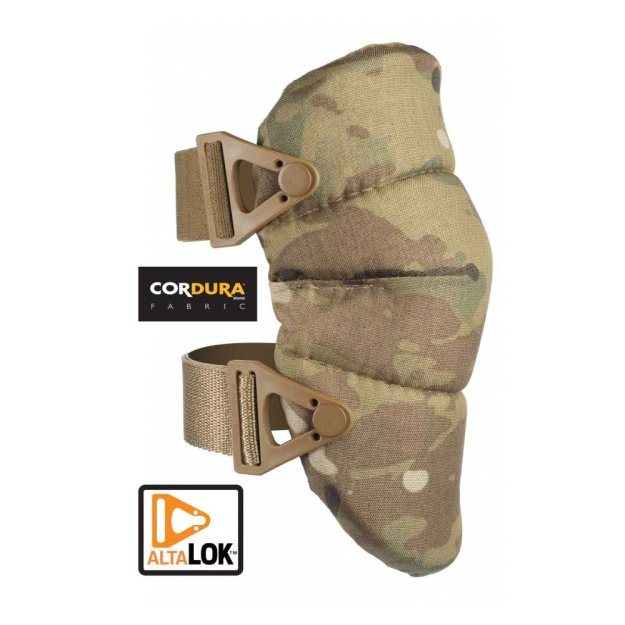 (image for) Alta 50703.16 AltaSOFT Industrial Capless Knee Pads - AltaLOK Crye-Multicam