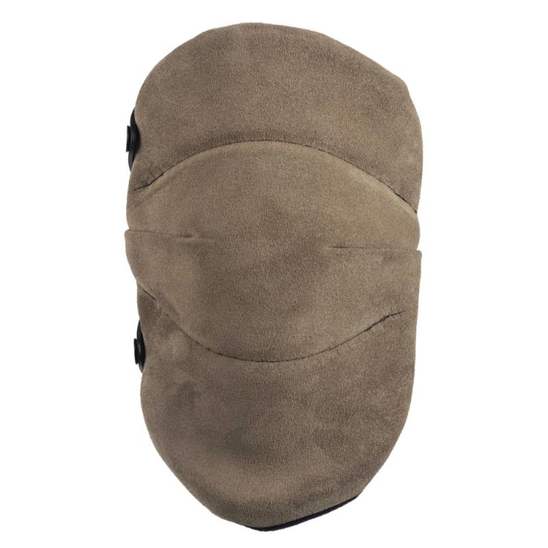 (image for) ALTA 50705 AltaSOFT Industrial Capless Knee Pads - AltaLOK Grey Suede