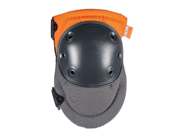 (image for) ALTA 52943.50 AltaCONTOUR LC Industrial Knee Pads w/ Gel Insert - AltaLOK Orange & Gray