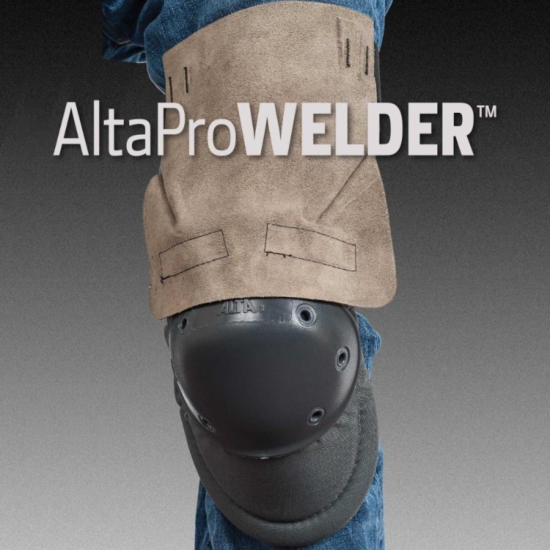 (image for) ALTA 50910 AltaPRO WELDER Knee Pads with Spark Apron