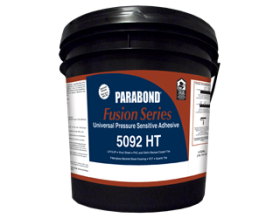 Parabond Fusion Series 5092 HT Universal Pressure Sensitive Adhesive - 4 Gal