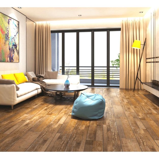 (image for) Resolve 5.0 Rigid Core SPC 7.2” x 48” Luxury Vinyl Plank - Prairie TC102