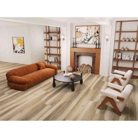 (image for) Sar Floors Riptide II 9″ x 72″ Waterproof TriCore Luxury Vinyl Plank - Tidal #511