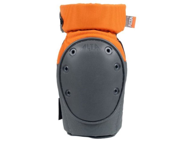 (image for) ALTA 52940.50 AltaCONTOUR LC Industrial Knee Pads w/ Gel Insert - AltaLOK Orange and Gray