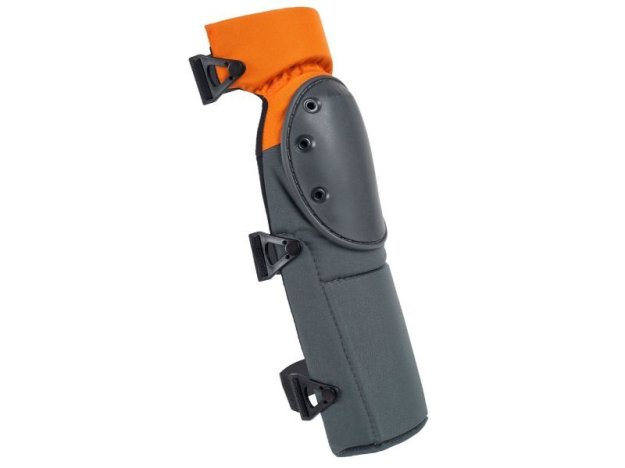 (image for) ALTA 52953.50 AltaCONTOUR EXT Industrial Shin Guard Knee Pads - AltaLOK Orange & Gray