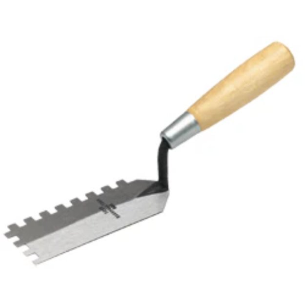 (image for) MARSHALLTOWN 52SN Notched Margin Trowel 5" X 2"