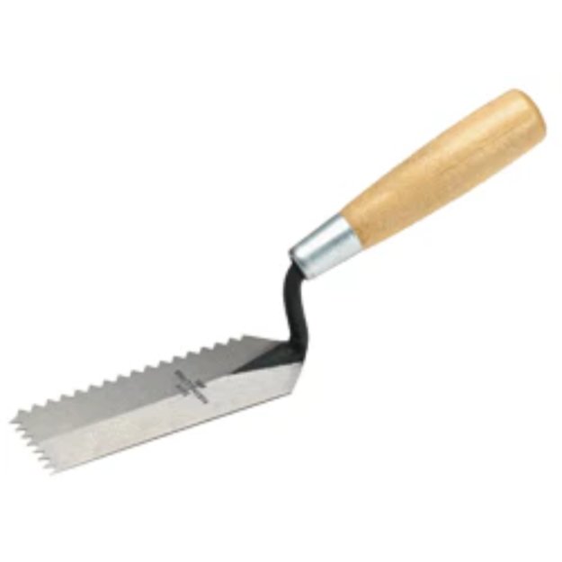 (image for) MARSHALLTOWN 52VN Notched Margin Trowel 5" X 2"
