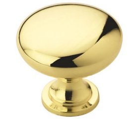 Allison Value 1-1/4" Knob - Polished Brass