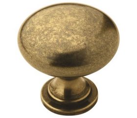Allison Value 1-1/4" Knob - Burnished Brass