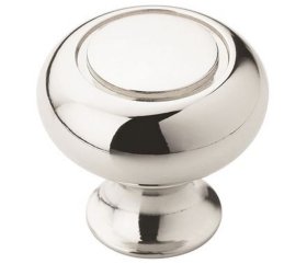 Allison Value 1-1/4" Ring Knob - Polished Chrome