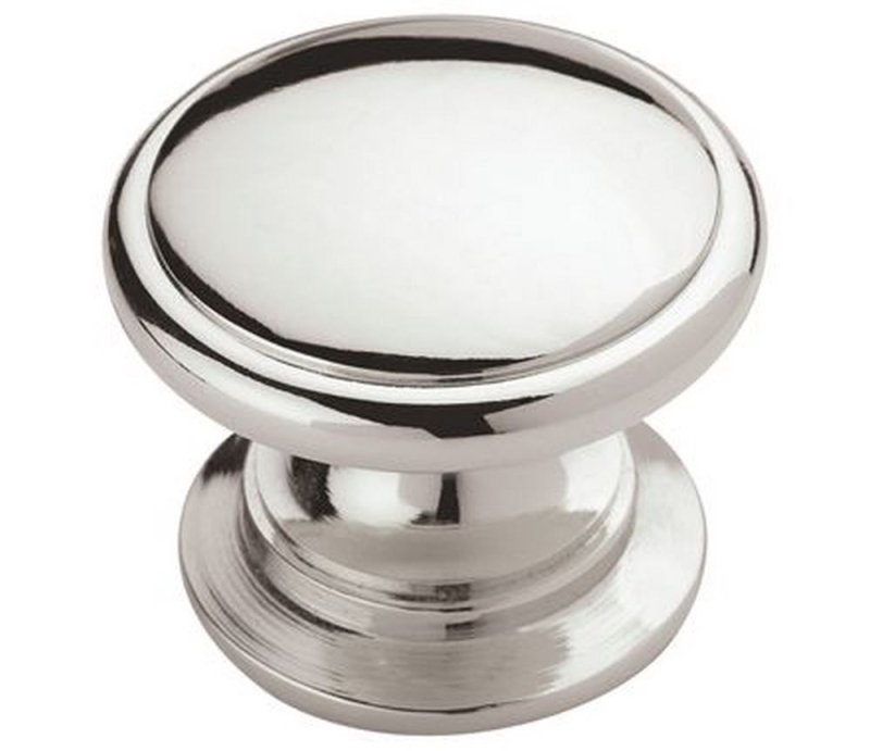 Allison Value 1-1/4\" Knob - Polished Chrome