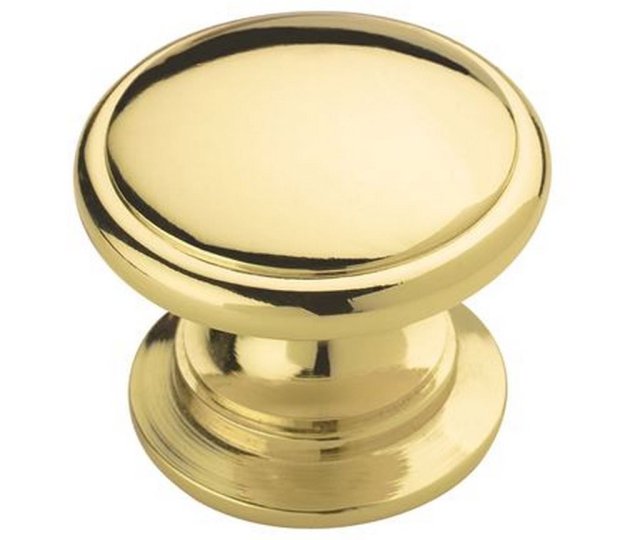 (image for) Allison Value 1-1/4\" Knob - Polished Brass