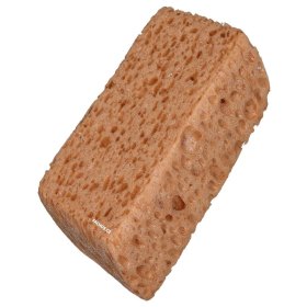 BIHUI CFHB160 Brown Scouring Sponge - 6.25"