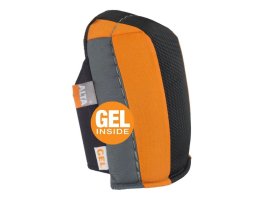ALTA 56210.50 AltaGUARD Capless Industrial Knee Pads w/ Gel Insert - AltaGRIP Orange & Gray