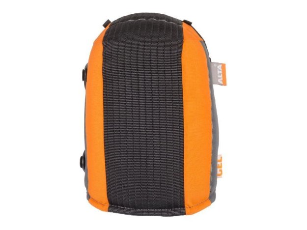 (image for) ALTA 56213.50 AltaGUARD Capless Industrial Knee Pads w/ Gel Insert - AltaLOK Orange & Gray