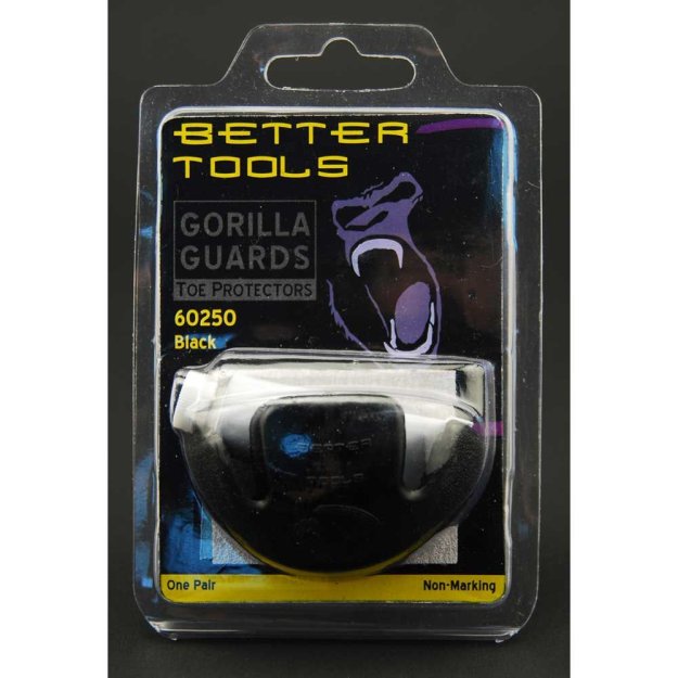 (image for) Better Tools 60250 Gorilla Guard Boot Toe Protectors - Black