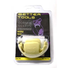 (image for) Better Tools 60252 Gorilla Guard Boot Toe Protectors - Sand