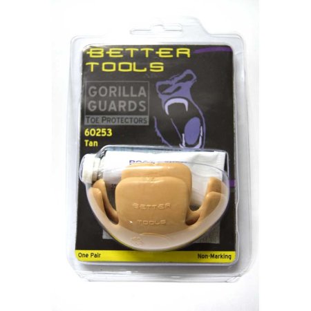 (image for) Better Tools 60253 Gorilla Guard Boot Toe Protectors - Tan