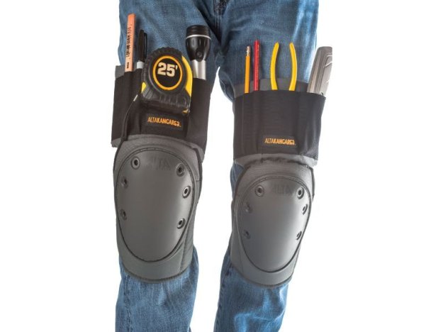 (image for) ALTA 60330.50 AltaKANGAROO Knee Pads w/ Tool Pouches - AltaLOK