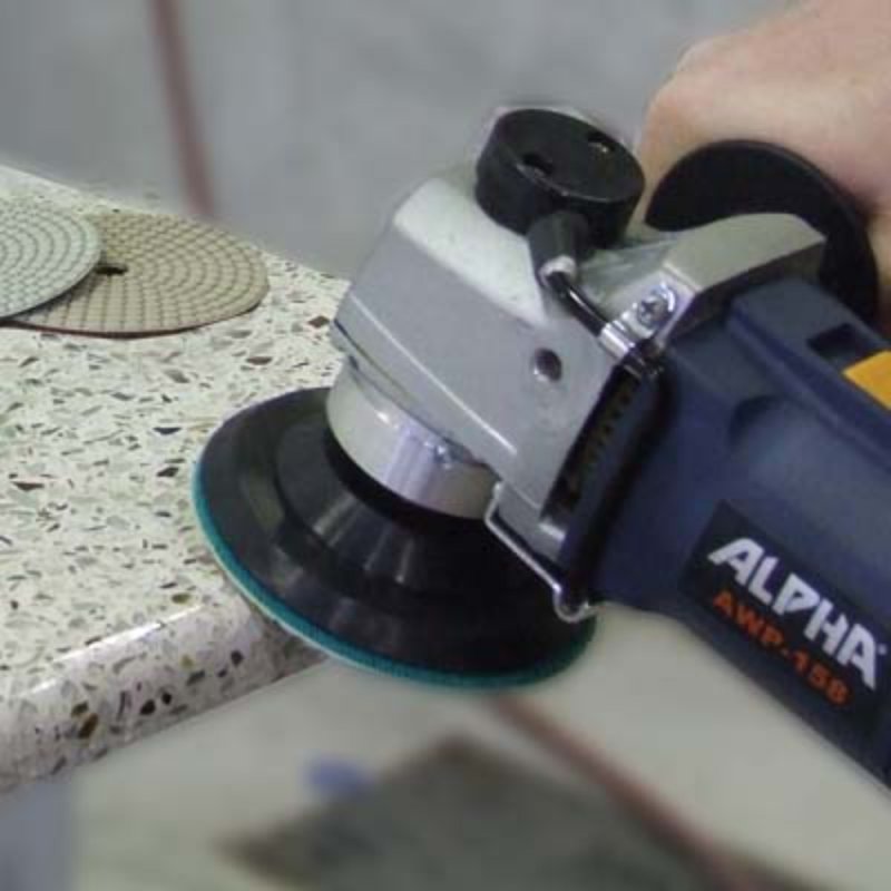 (image for) ALPHA GP45/8PD Flexible Backer Pad w/ Velcro - 4"