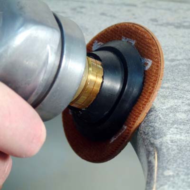 (image for) ALPHA GP45/8PD Flexible Backer Pad w/ Velcro - 4"